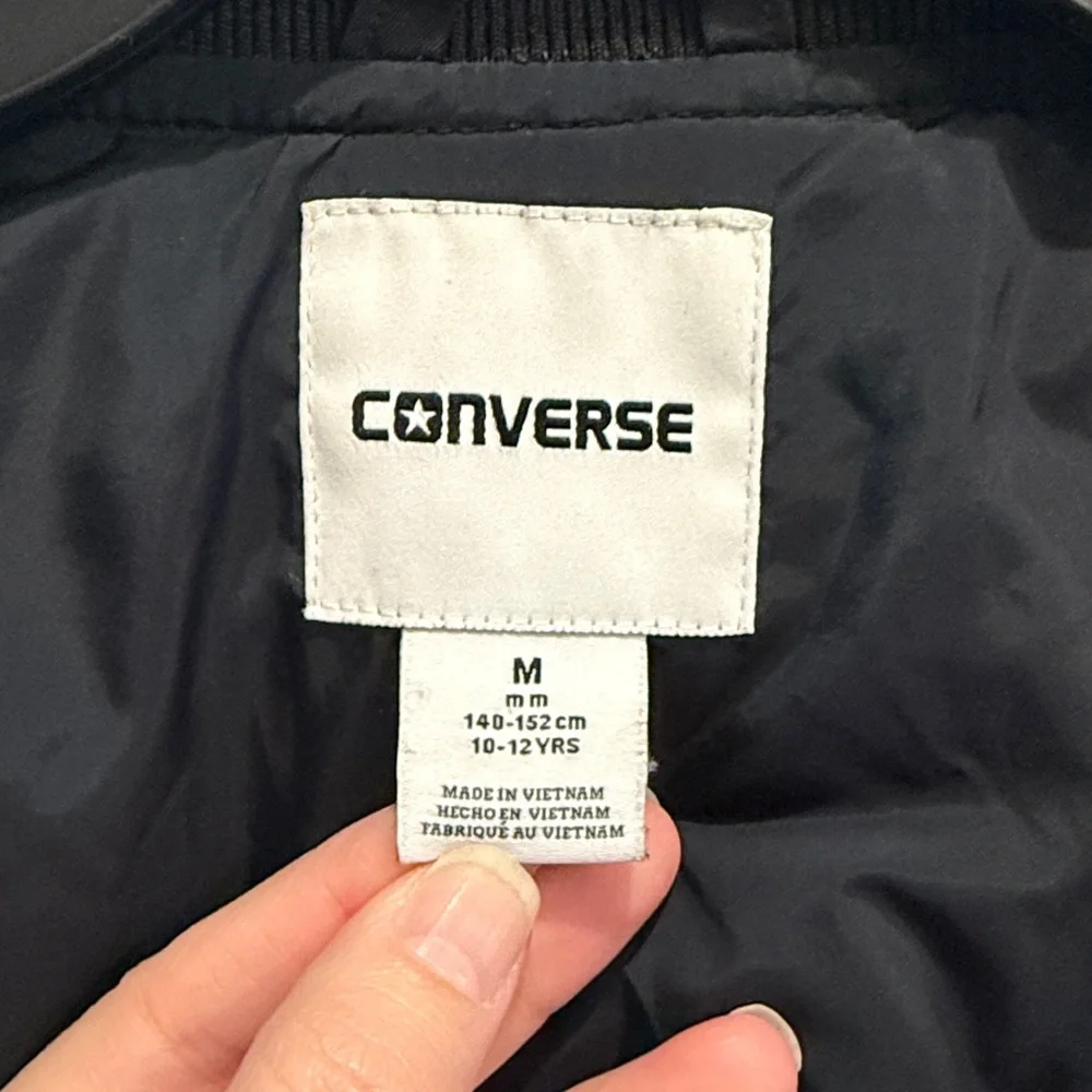 Converse Black Jacket with Logo - Picture 9 of 10